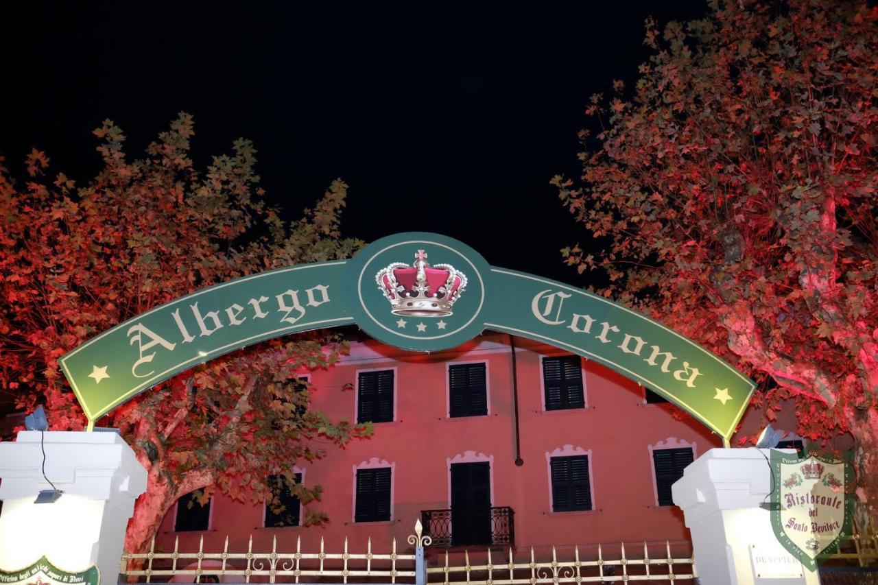 Ristorante Albergo Corona Novi Ligure Bagian luar foto